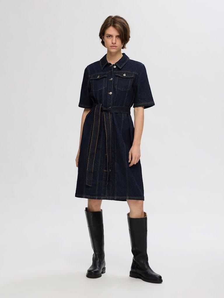 Selected Femme Line - Denim kjole - HUSET Men & Women