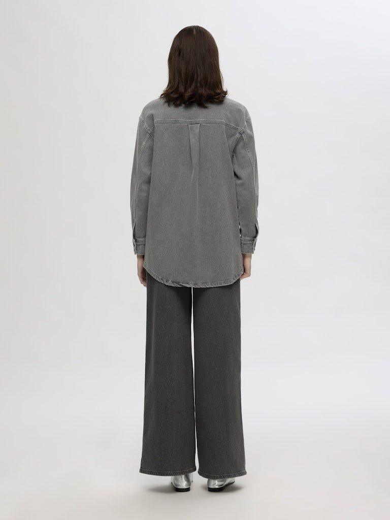 Selected Femme Olivia - Oversized denim skjorte - HUSET Men & Women