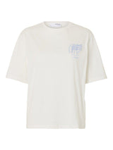 Selected Femme Vilja - T-shirt med broderi - HUSET Men & Women