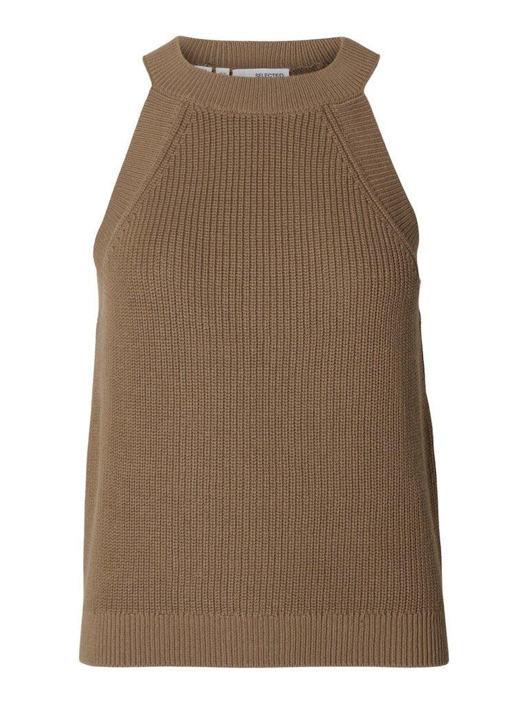 Selected Femme Vinna - Halterneck top - HUSET Men & Women