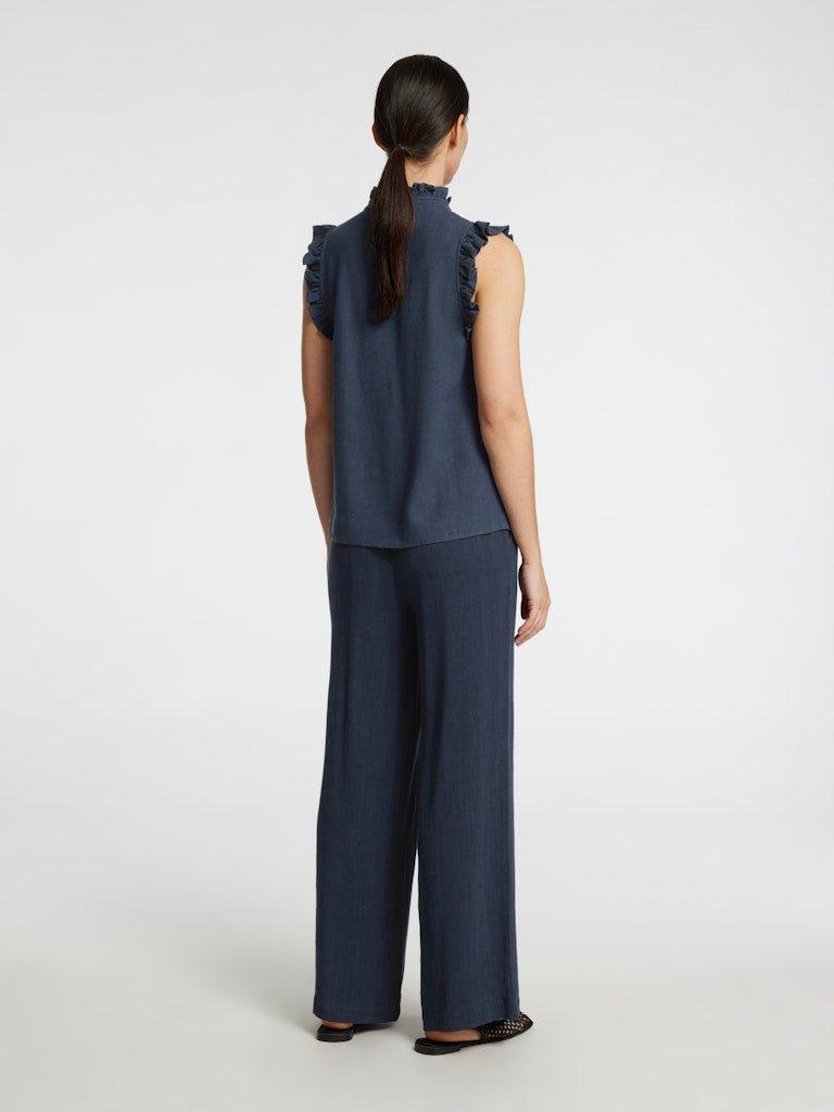 Selected Femme Viva - Sun ruffle top - HUSET Men & Women