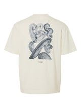 Selected Home Will - T-shirt med print - HUSET Men & Women