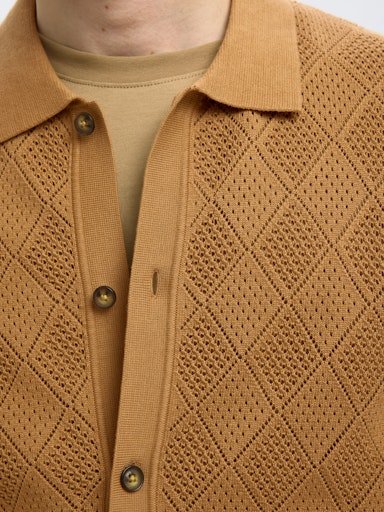 Selected Homme Arco - Polo cardigan - HUSET Men & Women - Selected Homme
