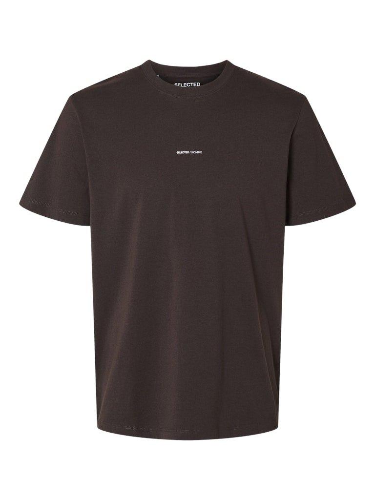 Selected Homme Aspen - Logo T-shirt - HUSET Men & Women
