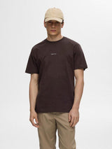 Selected Homme Aspen - Logo T-shirt - HUSET Men & Women