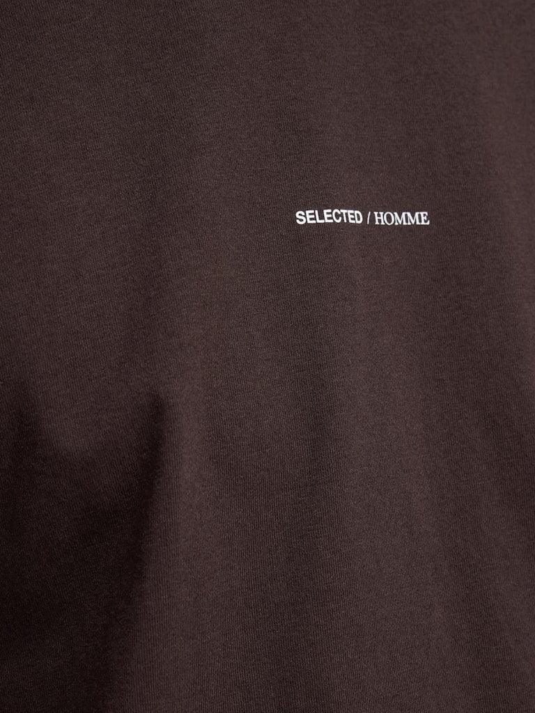 Selected Homme Aspen - Logo T-shirt - HUSET Men & Women
