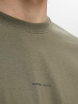 Selected Homme Aspen - Logo T-shirt - HUSET Men & Women