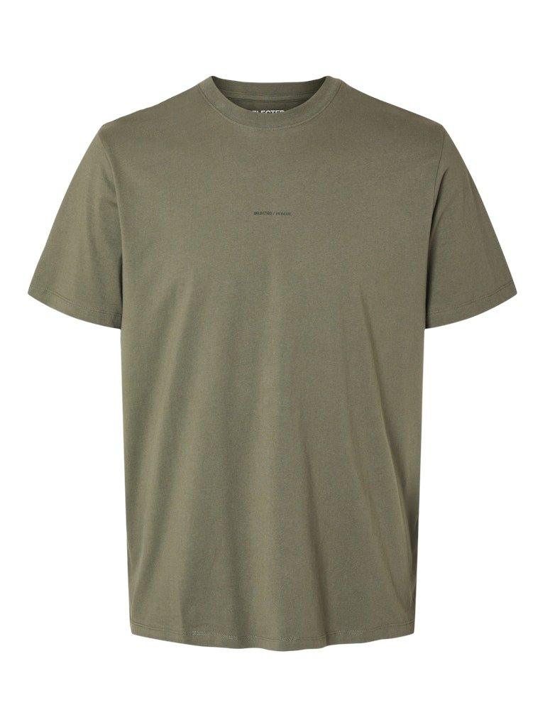 Selected Homme Aspen - Logo T-shirt - HUSET Men & Women