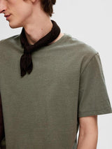 Selected Homme Aspen - Stribet T-shirt i regular fit - HUSET Men & Women