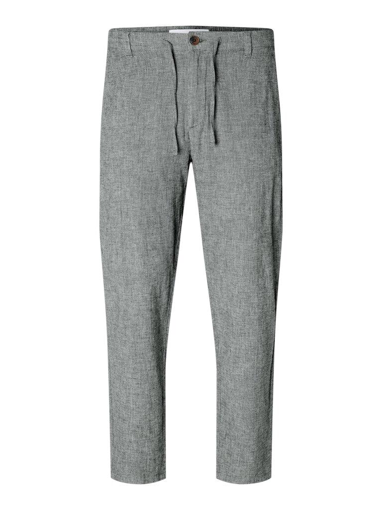 Selected Homme Brody 172 - Slim tapered hørmix bukser - HUSET Men & Women