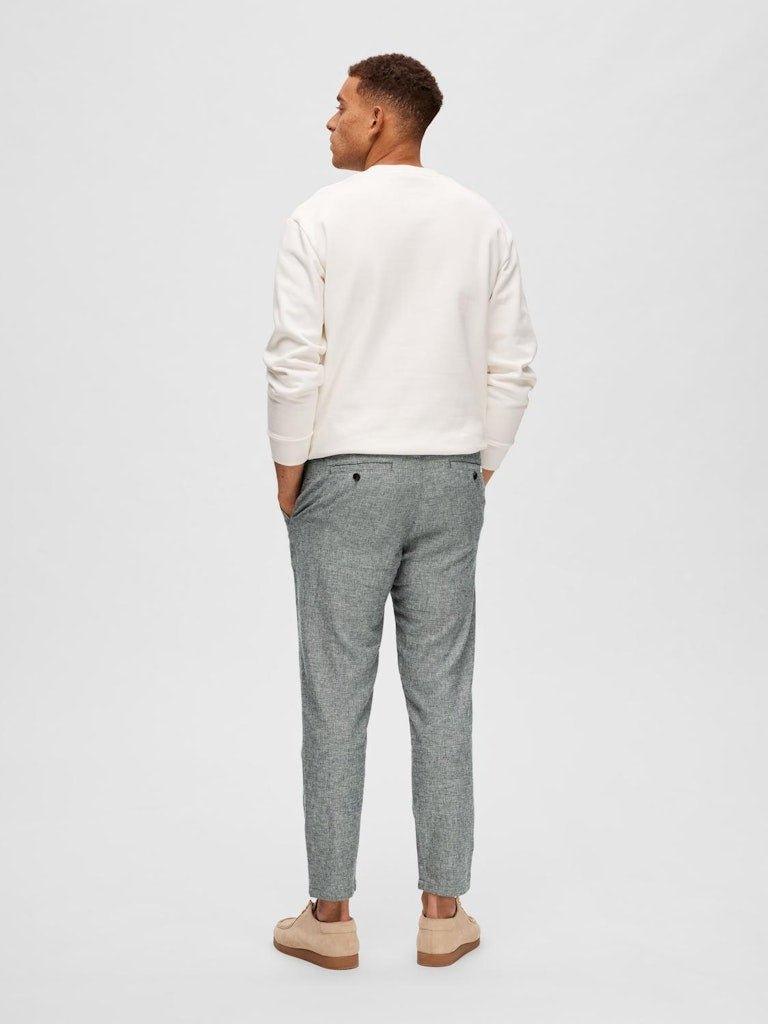 Selected Homme Brody 172 - Slim tapered hørmix bukser - HUSET Men & Women