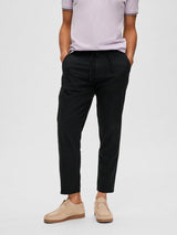 Selected Homme Brody 172 - Slim tapered hørmix bukser - HUSET Men & Women