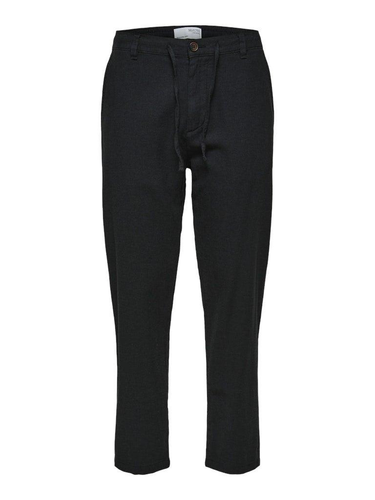 Selected Homme Brody 172 - Slim tapered hørmix bukser - HUSET Men & Women