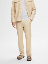 Selected Homme Brody 196 - Straight fit Hørmix bukser - HUSET Men & Women
