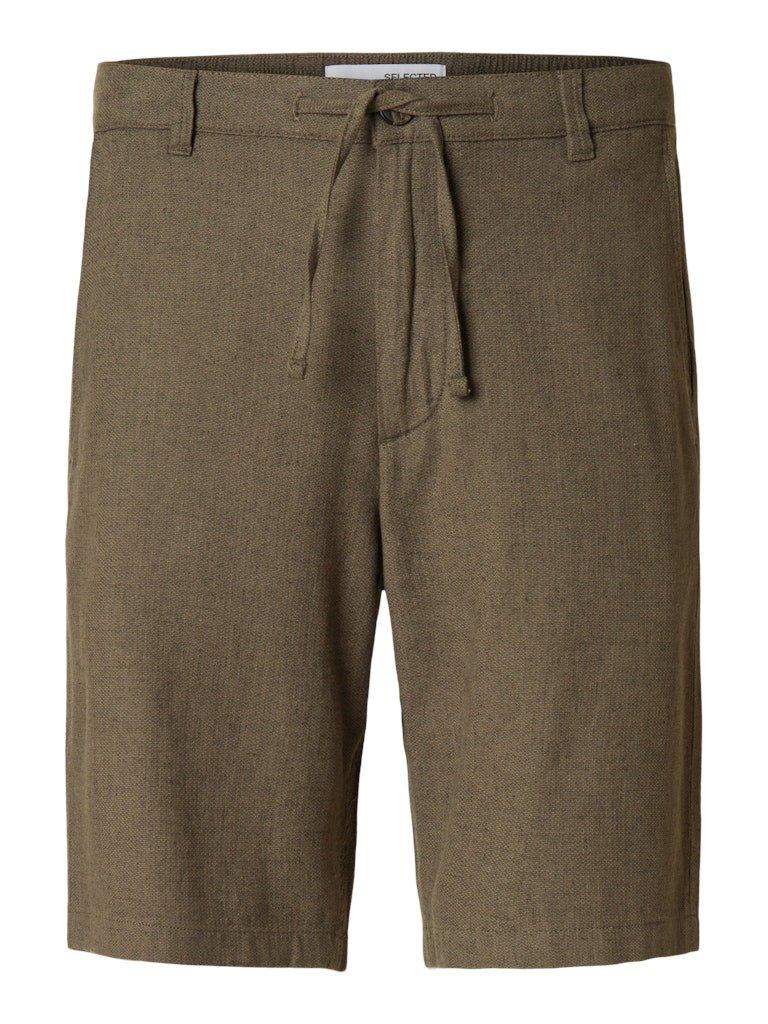 Selected Homme Brody - Hørmix regular fit shorts - HUSET Men & Women