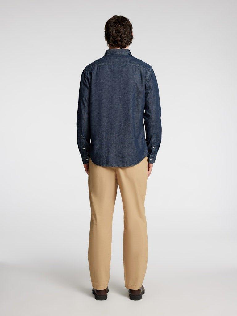 Selected Homme Carlo - Langærmet denim skjorte i regular fit - HUSET Men & Women