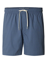 Selected Homme Cooper - Seersucker badeshorts - HUSET Men & Women