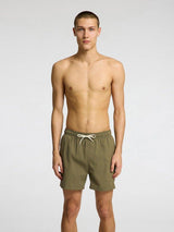 Selected Homme Cooper - Seersucker badeshorts - HUSET Men & Women