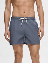 Selected Homme Cooper - Seersucker badeshorts - HUSET Men & Women