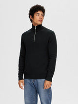 Selected Homme Dane - Halfzip striktrøje - HUSET Men & Women