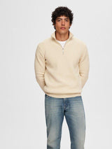 Selected Homme Dane - Halfzip striktrøje - HUSET Men & Women