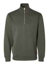 Selected Homme Emanuel - Blød højhalset sweat shirt i regular fit - HUSET Men & Women