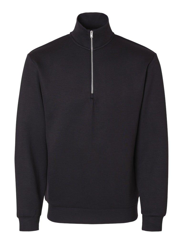 Selected Homme Emanuel - Blød højhalset sweat shirt i regular fit - HUSET Men & Women