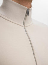 Selected Homme Emanuel - Blød højhalset sweat shirt i regular fit - HUSET Men & Women