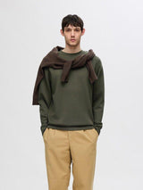 Selected Homme Emanuel - Blød sweat shirt med rund hals - HUSET Men & Women