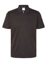 Selected Homme Fave - Polo med lynlås i regular fit - HUSET Men & Women