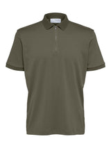 Selected Homme Fave - Polo med lynlås i regular fit - HUSET Men & Women
