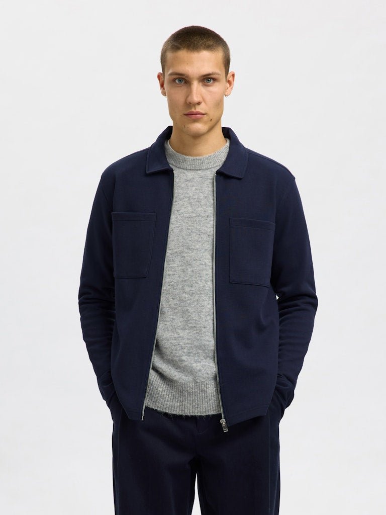 Selected Homme Jackie - Sweat jakke med lynlås - HUSET Men & Women - Selected Homme