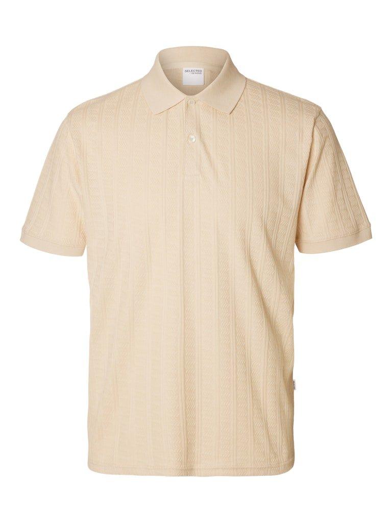 Selected Homme Jett - Jacquard polo - HUSET Men & Women