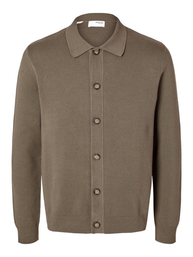 Selected Homme Mattis - Polo cardigan - HUSET Men & Women