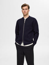 Selected Homme Mike - Strikket cardigan med lynlås - HUSET Men & Women