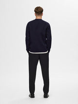 Selected Homme Mike - Strikket cardigan med lynlås - HUSET Men & Women