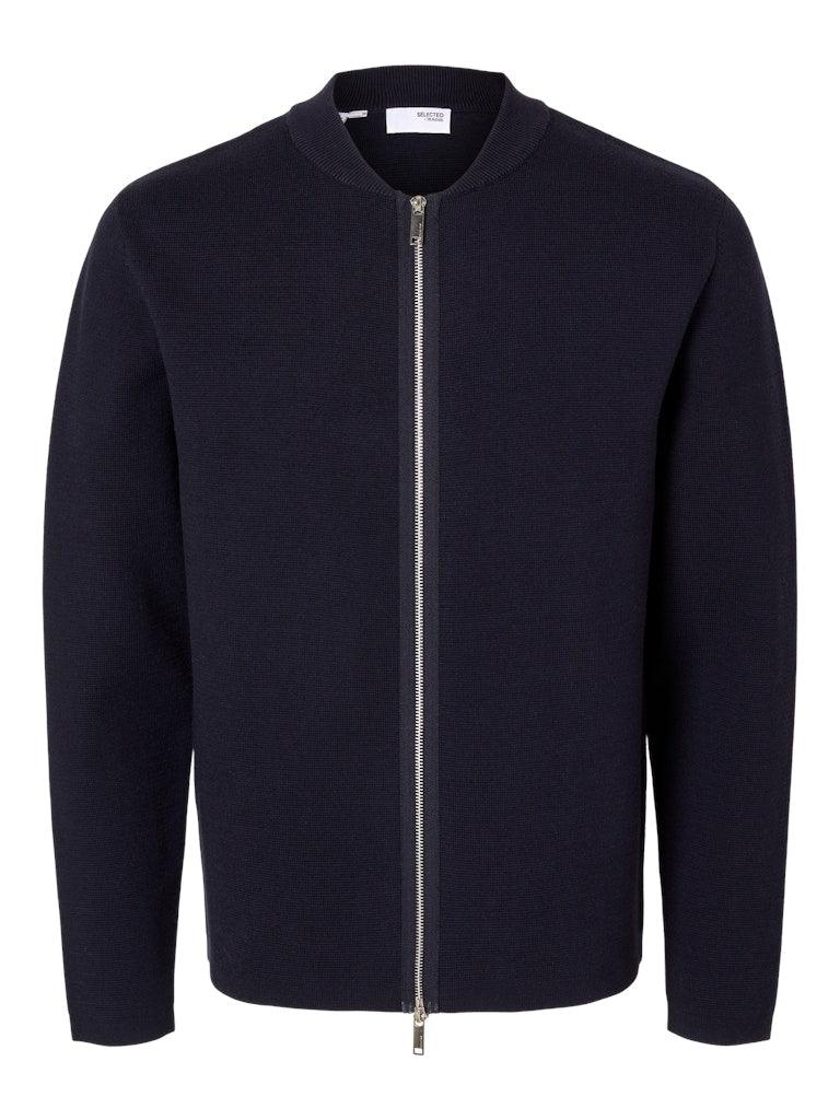 Selected Homme Mike - Strikket cardigan med lynlås - HUSET Men & Women