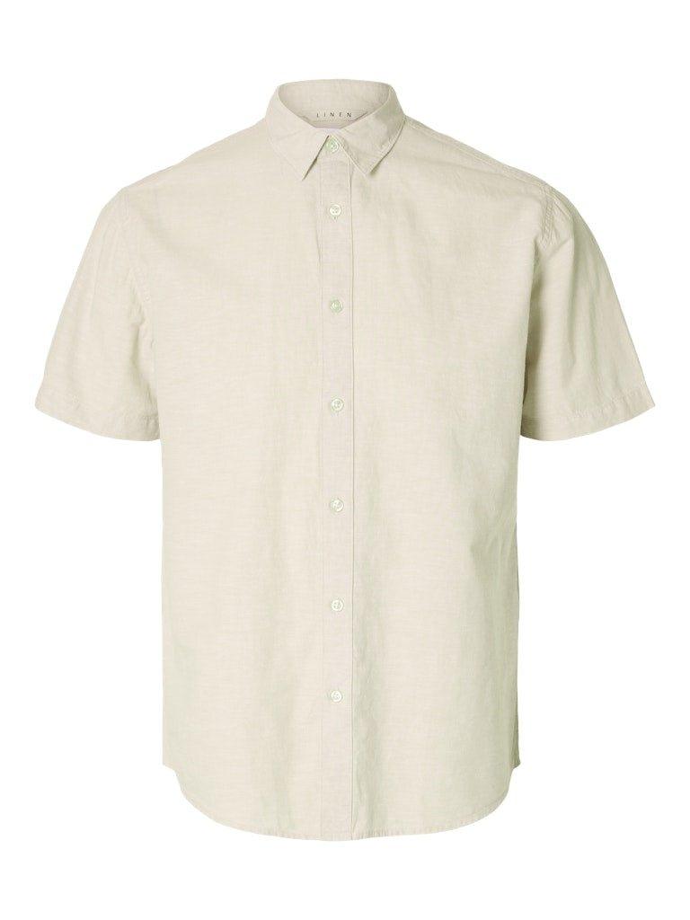 Selected Homme New linen - Hørmix skjorte regular fit - HUSET Men & Women