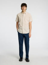 Selected Homme New linen - Hørmix skjorte regular fit - HUSET Men & Women