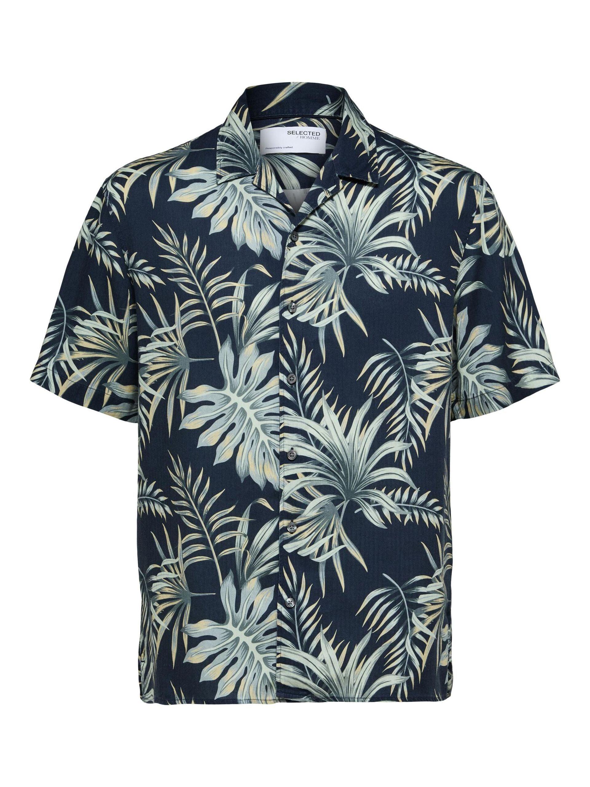 Selected Homme Noa - Relaxed fit kortærmet skjorte - HUSET Men & Women