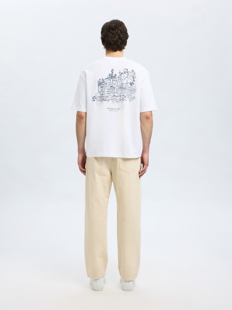Selected Homme Oscar - Graphic t-shirt - HUSET Men & Women