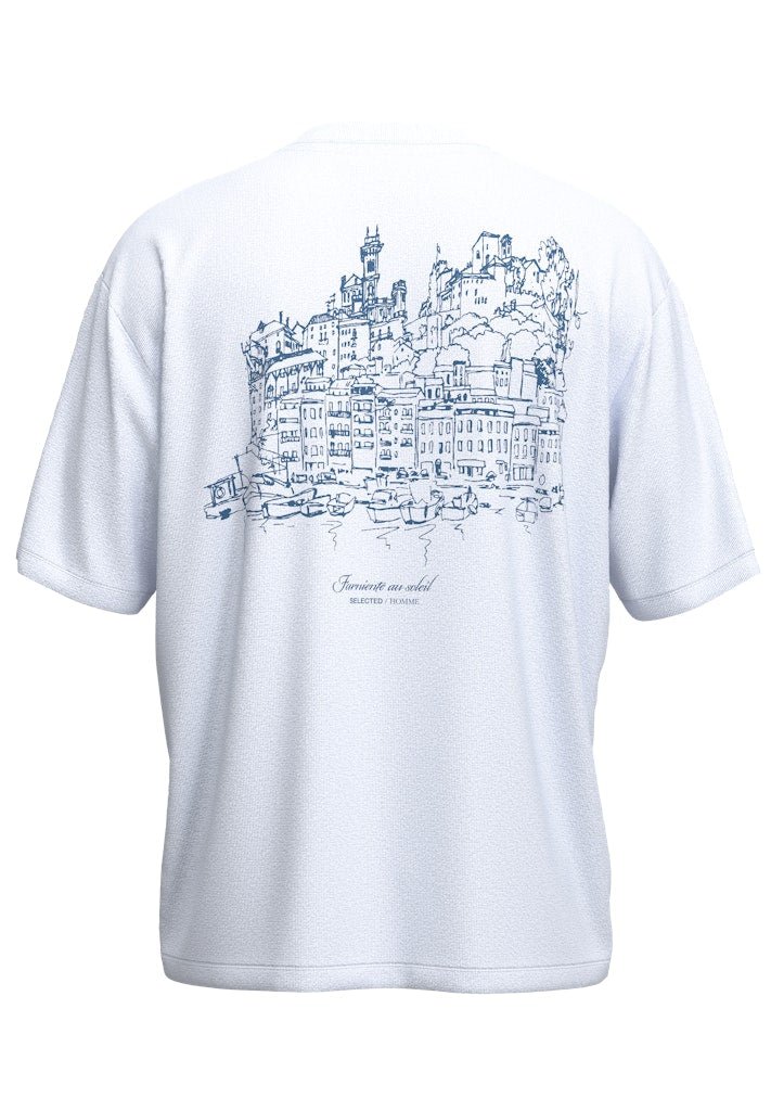Selected Homme Oscar - Graphic t-shirt - HUSET Men & Women