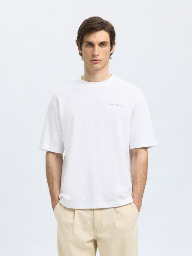 Selected Homme Oscar - Graphic t-shirt - HUSET Men & Women