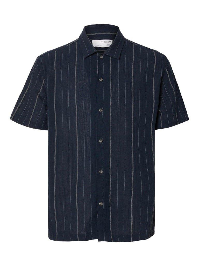 Selected Homme Reg - Mix Kortærmet skjorte - HUSET Men & Women