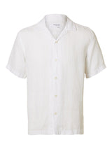 Selected Homme Relax Kylian - Kortærmet hør skjorte - HUSET Men & Women - Selected Homme