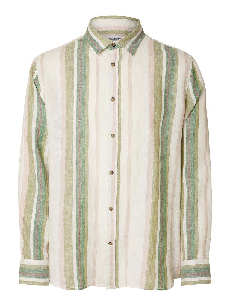 Selected Homme Relax - Langærmet hør skjorte - HUSET Men & Women