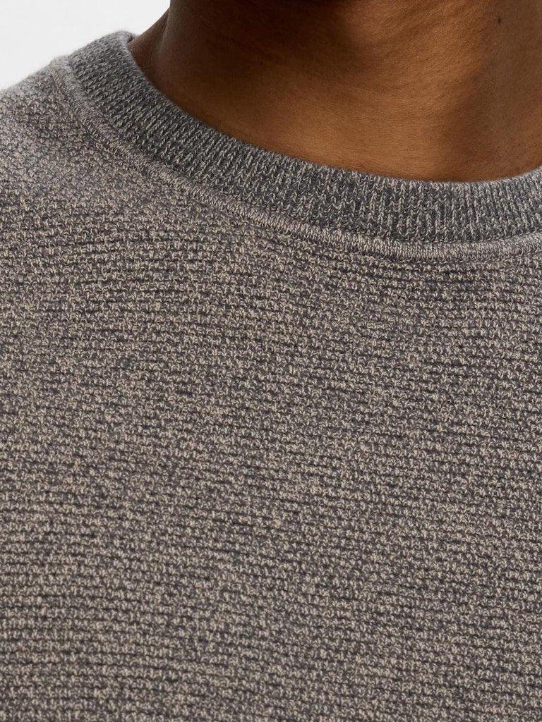 Selected Homme Ross - Strikket pullover med struktur - HUSET Men & Women