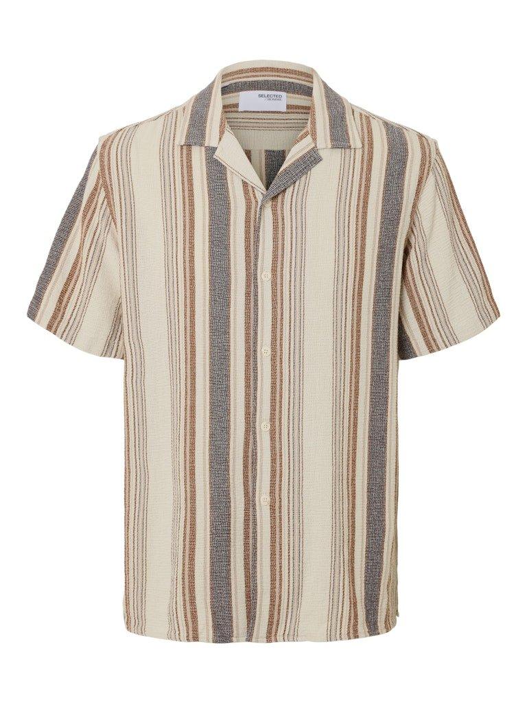 Selected Homme Sal - Relaxed fit kortærmet skjorte - HUSET Men & Women