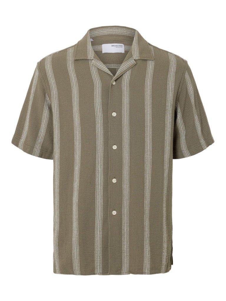Selected Homme Sal - Relaxed fit kortærmet skjorte - HUSET Men & Women