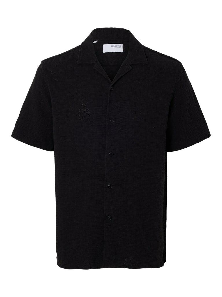 Selected Homme Sal - Relaxed fit kortærmet skjorte - HUSET Men & Women